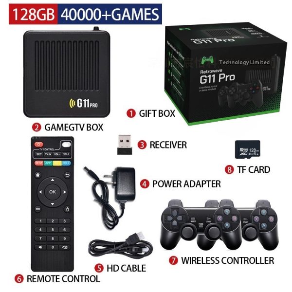 G11 PRO Dual System TV Set-top Box Game Console - Image 2