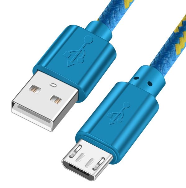 Woven nylon cloth data cable - Image 8