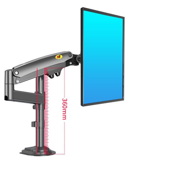 F80 Dual Screen Telescopic Rotating Lifting Monitor Stand - Image 3