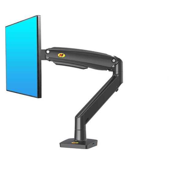 F80 Dual Screen Telescopic Rotating Lifting Monitor Stand - Image 4