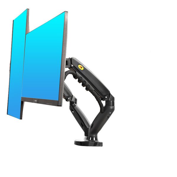F80 Dual Screen Telescopic Rotating Lifting Monitor Stand - Image 5
