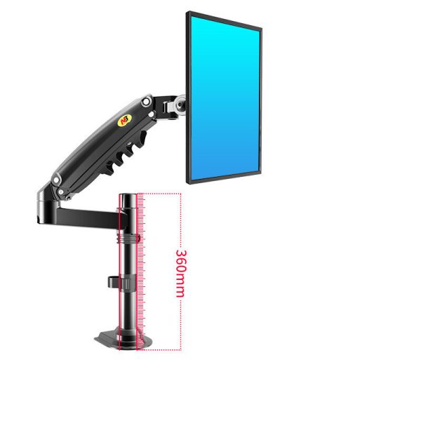 F80 Dual Screen Telescopic Rotating Lifting Monitor Stand - Image 2