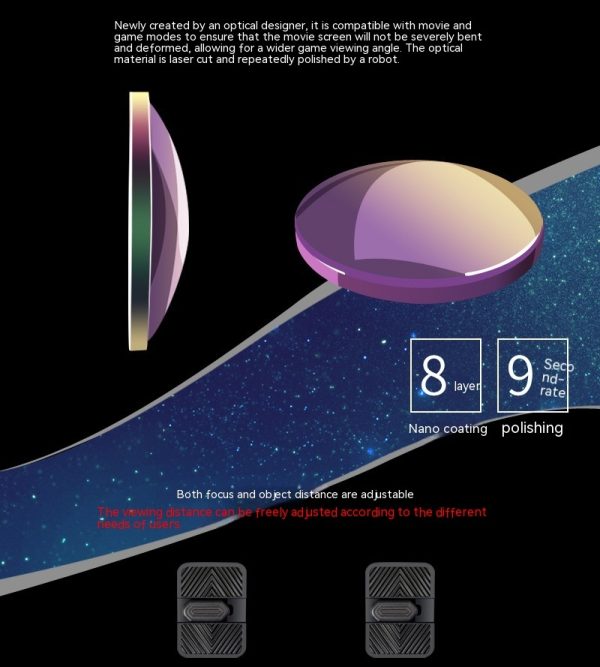 Phone 3D Glasses VR Glasses Head-mounted Vr Glasses VR Virtual - Image 4