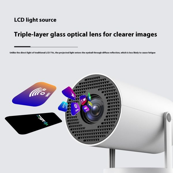 Portable Projector Small Straight Projector - Image 3
