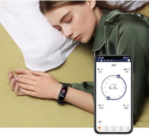 Smart Bluetooth Electronic Bracelet Heart Rate And Blood Pressure Monitoring - Image 4