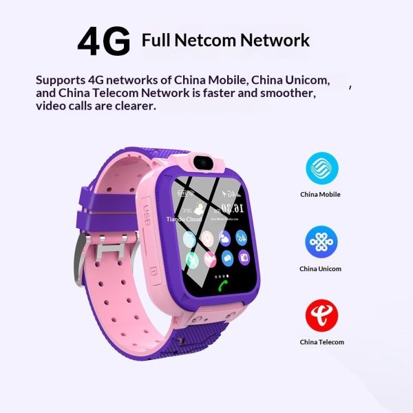 Kids 4G Smart Android Watch Phone with Camera - Image 2