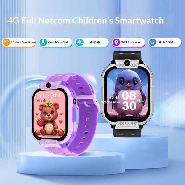 Kids 4G Smart Android Watch Phone with Camera - Image 3