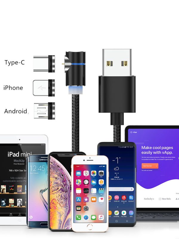 Magnetic LED USB Charging & Data Cable - Image 9