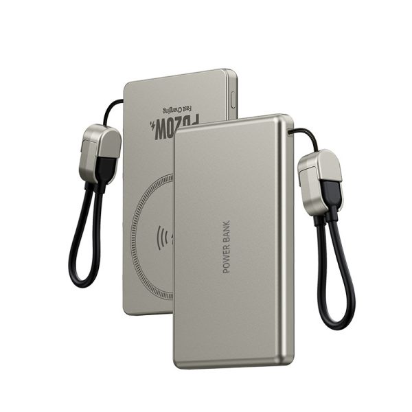 Ultra-thin Fast-charging Magnetic Wireless Power Banks Capacities - Image 5