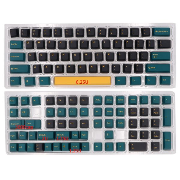 Mars Green PBT Two-Color Process Mechanical Keyboard Keycaps - Image 2