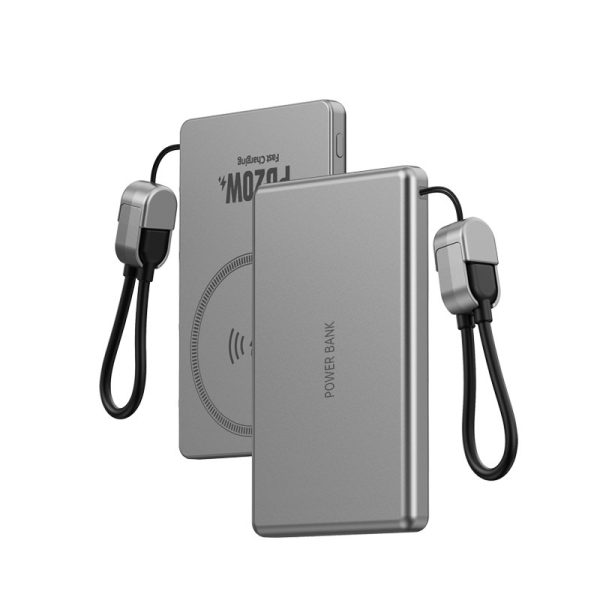 Ultra-thin Fast-charging Magnetic Wireless Power Banks Capacities - Image 4