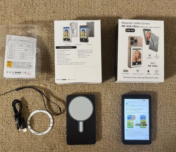 Magnetic Suction Display Screen Mirroring for Phone Selfies - Image 5