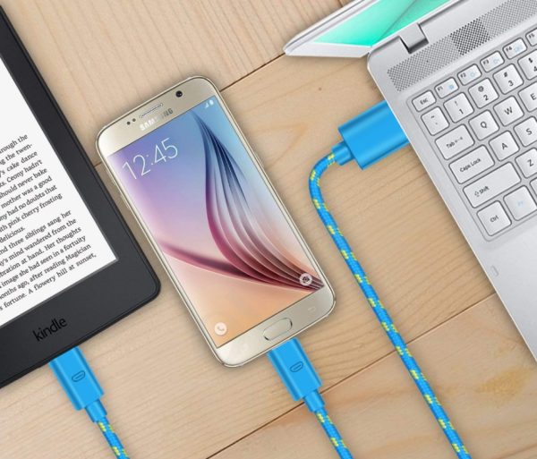 Woven nylon cloth data cable - Image 6