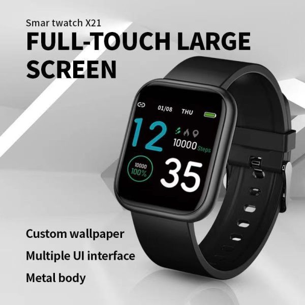 Smart Watch Heart Rate Blood Pressure Sleep Monitoring