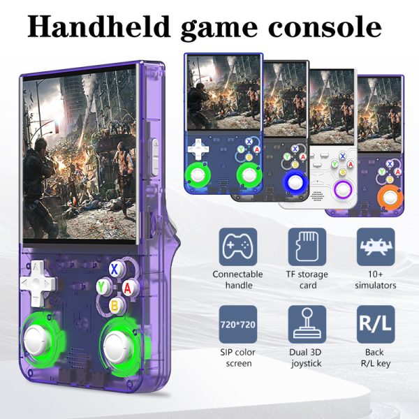 Handheld 4-inch HD Screen Retro Arcade Game Machine - Image 3