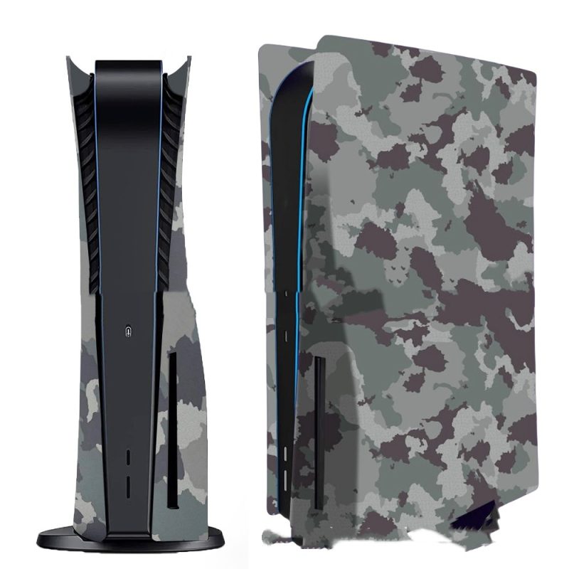 Level Up Your PS5: Cool Camouflage Shell for Ultimate Gaming Style
