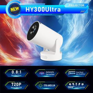 Ultra Short Focus HD 4K Mini Home Projector