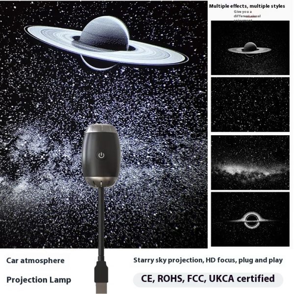 USB Starry Sky Car Projection Lamp - Image 2