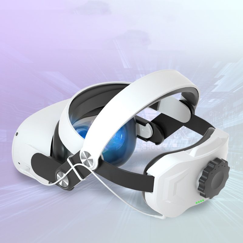 Power Up Your VR: Experience Longer Adventures with an Integrated Battery Headset