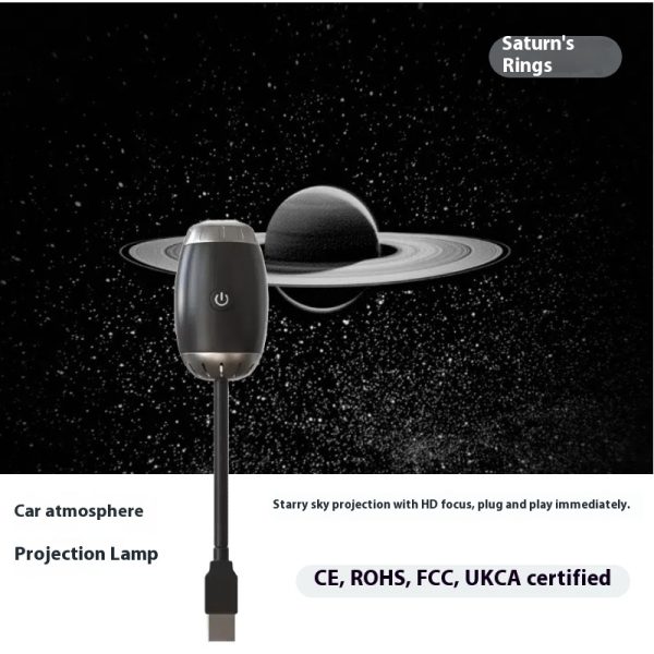 USB Starry Sky Car Projection Lamp - Image 6
