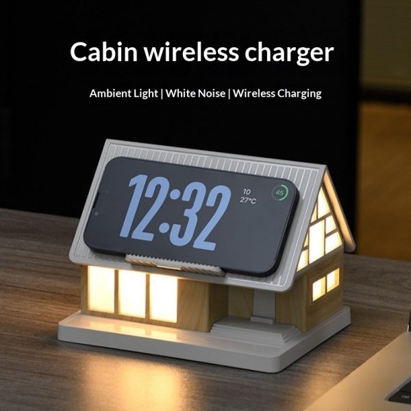 Desktop Bedside Wireless Charging Phone Stand