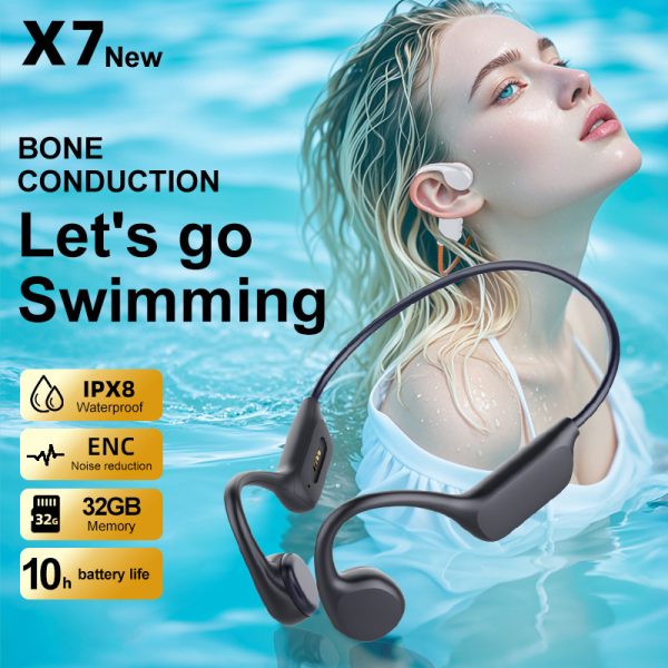Waterproof Bone-Conduction Bluetooth Sports Headphones - Image 5