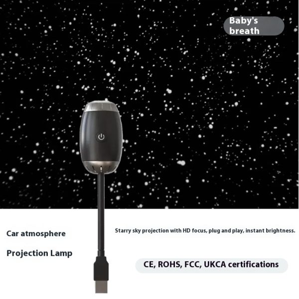 USB Starry Sky Car Projection Lamp - Image 9