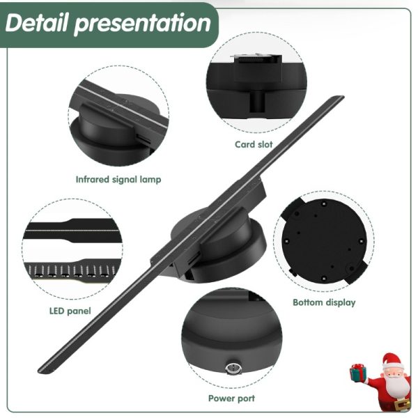Wiilala 3D Hologram Fan App WiFi Advertising Display - Image 9
