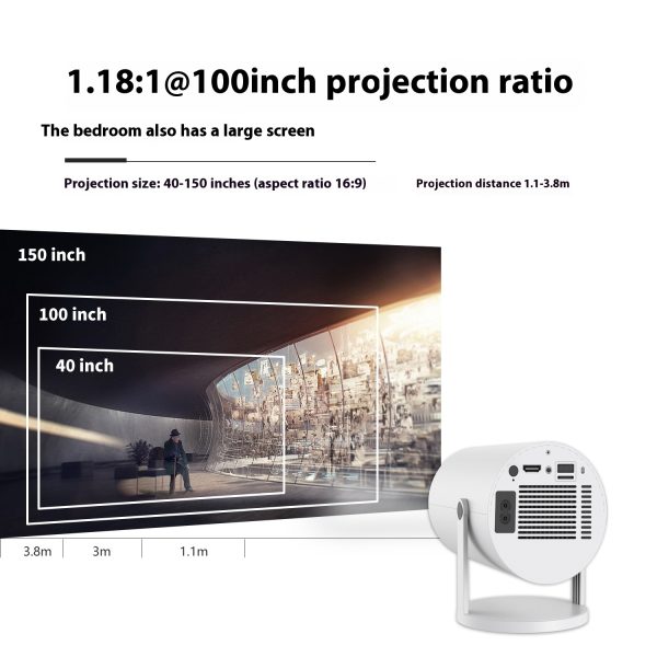 Portable Projector Small Straight Projector - Image 2